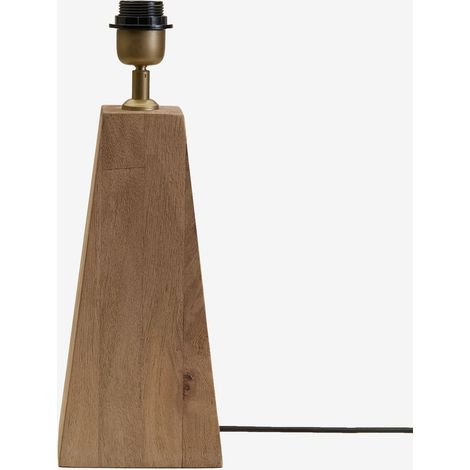 Base per lampada da tavolo 30 cm in legno di mango Taraua SKLUM            