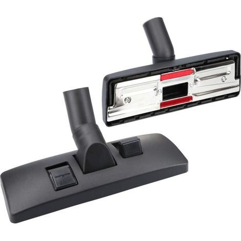 Brosse combinée pour sol de 35 mm et 32 mm commutable sans roulettes - Convient pour Bosch, Siemens, Miele, Panasonic, Rowenta, Samsung etc. (1/4)