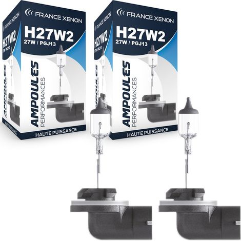 2 x Ampoules H27/2 881 27W 12V ORIGINE - FRANCE-XENON - PGJ13 - Halogène (1/3)