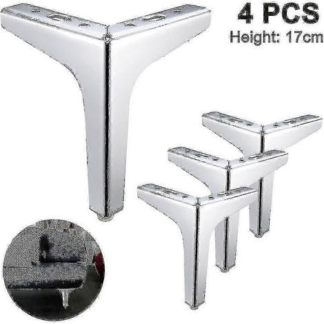 Quatre pieds de canapé en métal, pieds de meubles de style moderne (1/5)