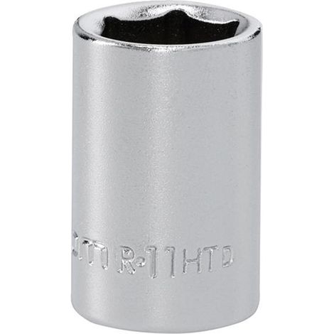 Facom R.11HT 6-Point Standard Socket 1/4in Drive 11mm - Chrome... (1/2)