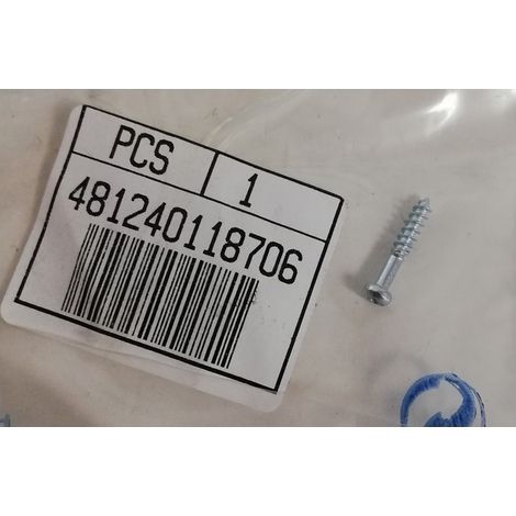Whirlpool 481240118706 Dishwasher Screw