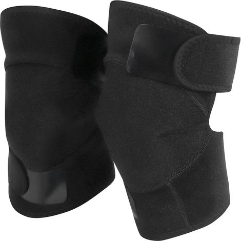 Genouillère auto-chauffante aimantée thérapie chaude compression maintien chaleur taille unique (1/5)