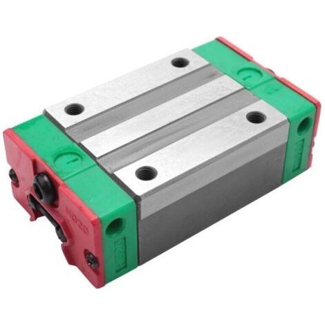 Blocco di guida lineare in acciaio da 20 mm per macchine utensili CNC, attrezzature di produzione, componenti (1/4)