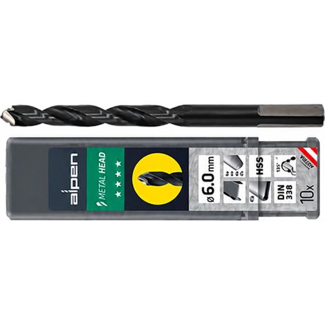 PUNTA ACCIAIO HSS "METAL HEAD 667" 2,0MM ALPEN