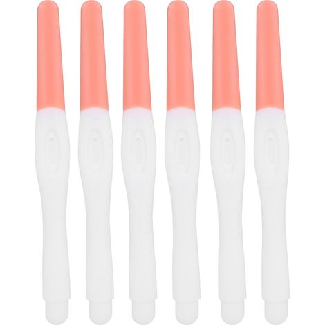 6 tests de grossesse urinaire Femme, stylo test HCG précoce haute précision, lot de 6 (1/5)