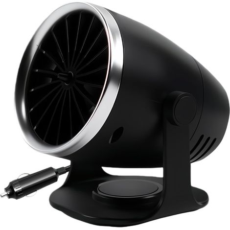 Chauffage de voiture - Chauffage de voiture 100 W pour pare-brise Ventilateur dégivreur pour voiture, camion, camping, bureau, intérieur, magasin, extérieur, salle de bain (1/5)