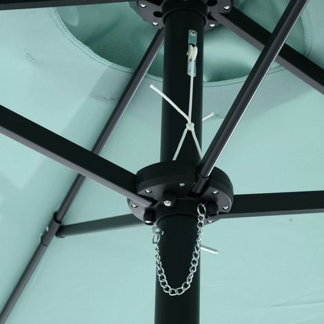 Sonnenschirm Doppelschirm Kurbel 148 ft Stahl HAVRYA (1/4)