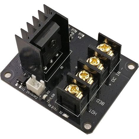 25A Hochstromlastmodul, MOSFET-Röhrendüsen-Verlängerungsplatine für 3D-Drucker (1/4)