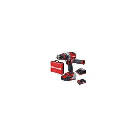 Trapano avvitatore a percussione te-cd 18 li-i bl con batteria einhell