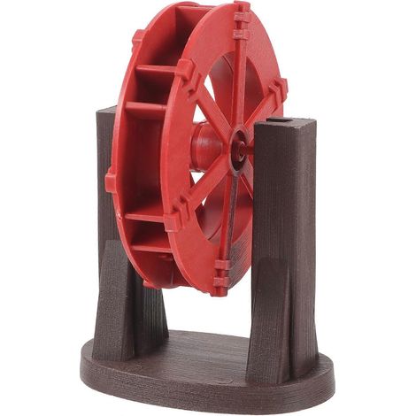 Accessoires de décoration pour fontaine à roue cascade à faire soi-même, ensemble de 5 pièces, convient aux jardins (1/5)