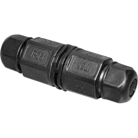 Vision-El – Connecteur de jonction axial 3 pôles IP65 – Étanche pour milieu humide – Tension max 400V – Courant max 16A – Diamètre câble 5 à 9mm (1/3)