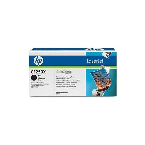 Tóner negro HP de alta capacidad, CE250X (1/5)