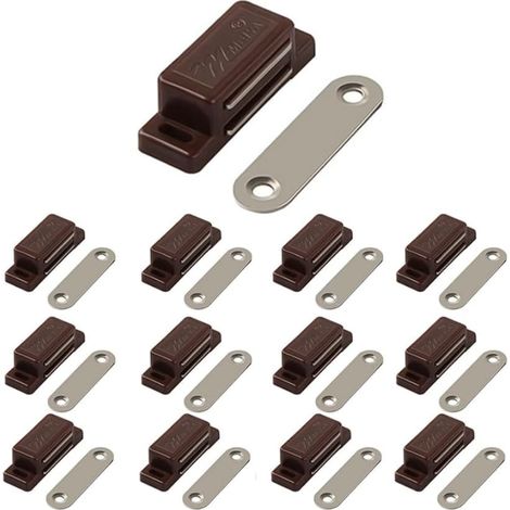 12 Charnieres Papillon Marron 30x27mm Mini Vintage Decoration (1/4)