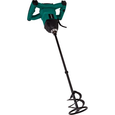 VONROC Miscelatore cemento e malta 1200W con frusta 120x600mm. Velocità variabile
