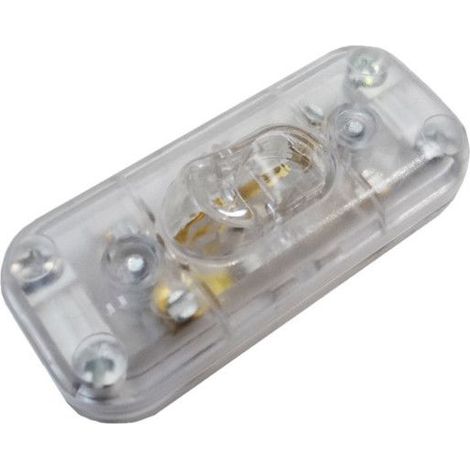 Interrupteur unipolaire - EDM - 45024 - Transparent - 2A - Intérieur