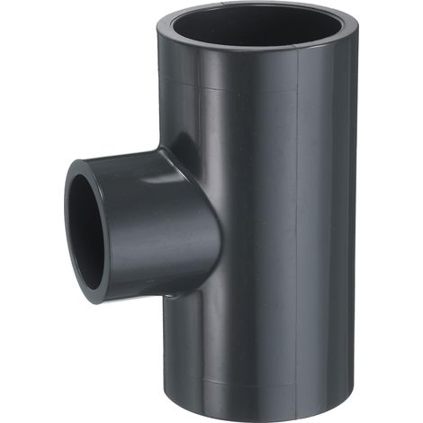 Tee PVC Raccord 1-1/2 x 1" Connecteur 3 Voies Coude Raccordement Tuyau Grade Construction Pour Égout Plomberie Drain Tuyau Approvisionnement Eau Construction Jardin (1/5)