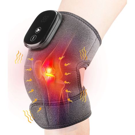 Genouillères chauffantes électriques, coussins de massage vibrants pour les épaules et les coudes (1/5)