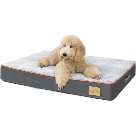 Hundebett Orthopädisches Hundekissen für klein mittelgroße Hunde 110x85x10cm (1/5)