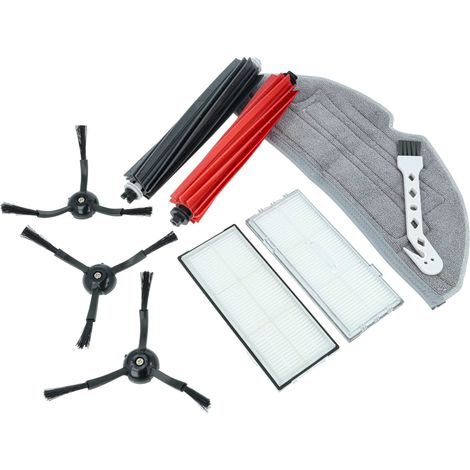 vhbw Set di manutenzione da 10 pezzi compatibile con Roborock S8, S8+ robot aspirapolvere (1/4)
