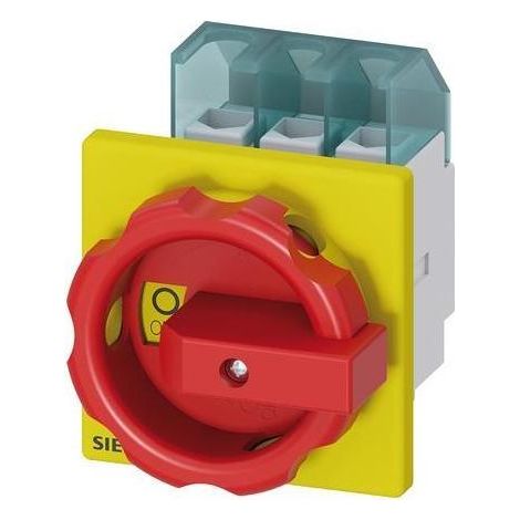 Lasttrennschalter   Rot, Gelb 3polig 16 mm² 25 A  690 V/AC  Siemens 3LD21030TK53 (1/5)