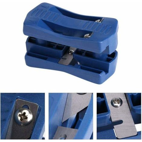 Coupe-Bordures - PVC - Antidérapant - Pour Chantournage Bois et Panneaux - Épaisseur  0,5 mm - Largeur 15 à 40 mm - 1 Pièce (1/4)