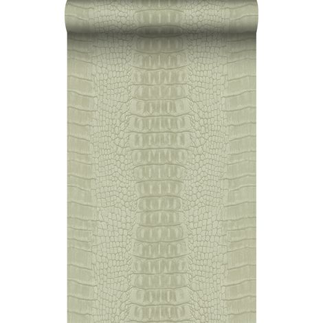 papier peint peau de crocodile beige  - Origin Wallcoverings (1/5)