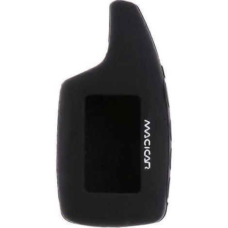 Étui en silicone pour télécommande d'alarme de voiture bidirectionnelle Scher-khan Magicar 5 avec écran LCD (1/4)