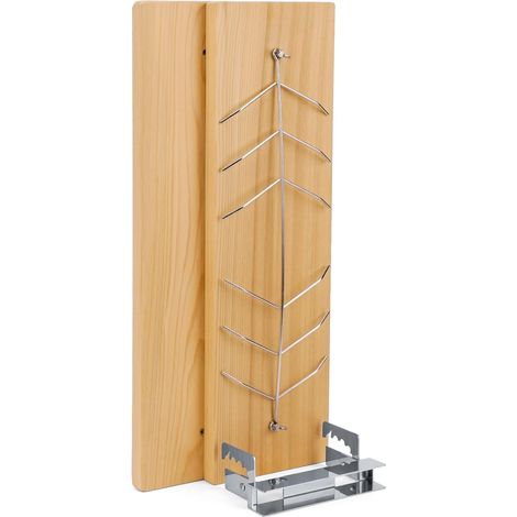 2 Planche à Fumer, Support Réglable Acier Inoxydable, Bois de Cèdre Naturel, Double Face, pour Barbecue Extérieur (1/5)