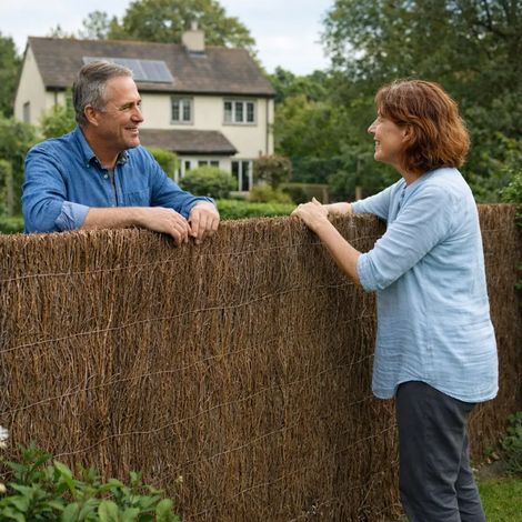 Brande de bruyère naturelle Largeur 3 m Hauteur 1.5 m (1/5)