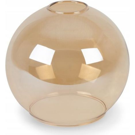 Abat-jour - Verre - Hauteur 14 cm - Largeur 15 cm - Fixation E27 - Couleur au choix - 1 pièce (1/5)