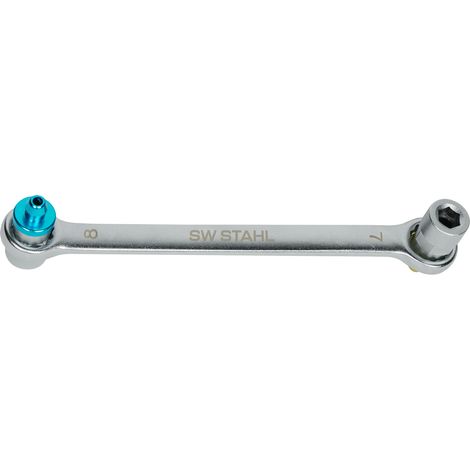 SW Stahl 01452L-1 Bremsen-Entlüftungsschlüssel 7 x 8 mm I Bremsenentlüftungsschlüssel I Bremsen-Entlüfter-Schlüssel I Bremsen-Schlüssel