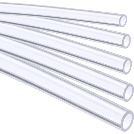 Tube en Silicone Flexible 14mm ID x OD 18mm épaisseur de 2mm tuyau d'eau transparent 2 mètres Résistance à haute température pas facile à déformer (1/5)