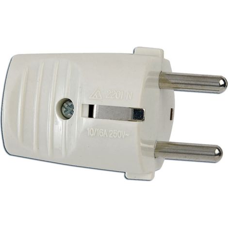 Simon White Stecker TT10/16A 250V CL107509