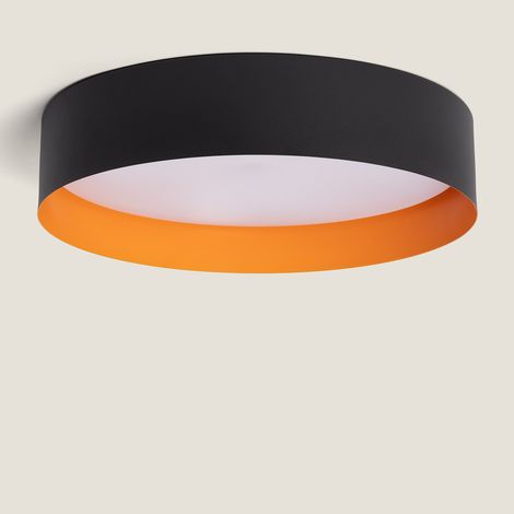 LED Deckenleuchte 40W Metall Talagapa L Schwarz