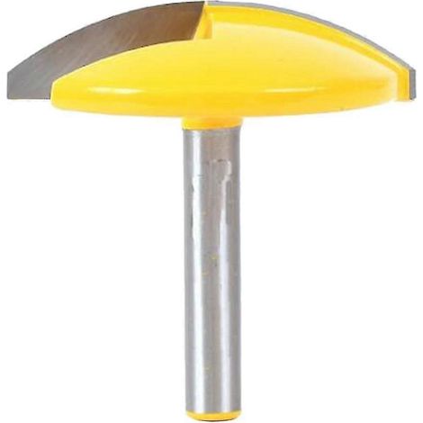 Fraise à profiler ronde et mince à queue de 6,35 mm (1/4 pouce) pour le travail du bois. (1/5)