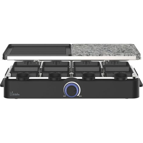 bikitchen grill 950 Raclette 8 Pfännchen 1400 Watt