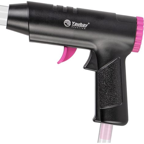Nettoyeur de gravier pour aquarium avec pompe manuelle, nettoyage du gravier, changement d'eau (1/5)