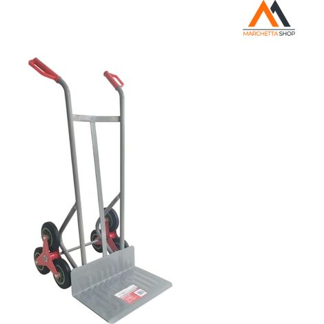 CARRELLO PORTAPACCHI SALISCALE 6 ruote - portata 200 kg