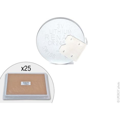 Renata / Swatch Group - Pile bouton lithium CR2450NRH-LF RENATA 3V 540mAh (1/4)