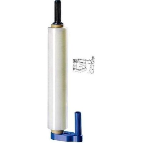 Viva Film Étirable Manuel Transparent 50 Cm X 250 M 23 µm - Pack de 6 Bobines
