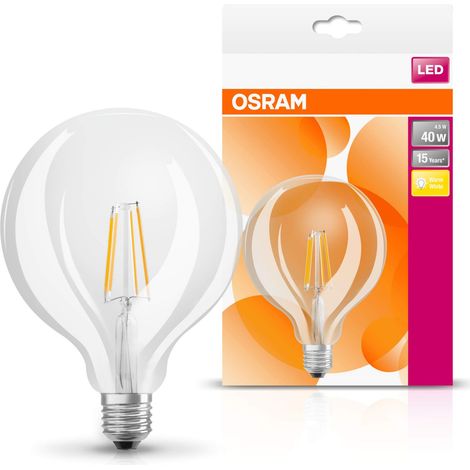 Lampadina LED Globe E27 4W 470lm (40W) - Bianco caldo 2700°K (1/5)