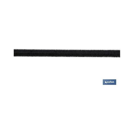 Tige Filetée 8,8 (1m) Noir DIN-975 C-8,8 M-5 (1/2)