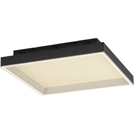 Plafonnier noir Q-Magong carré - 6316-18