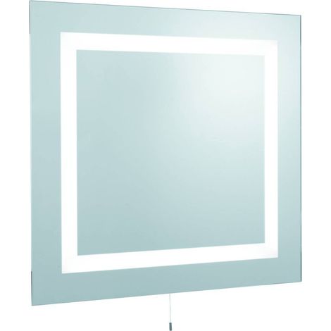 Searchlight Bathroom Mirrors - Specchio da bagno fluorescente illuminato a 4 luci IP44
