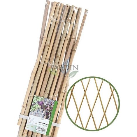 Celosia Madera 120x240 cm  Celosia de Bambu  Celosia Terraza Exterior  Celosia Extensible  Celosia Decorativa (1/2)