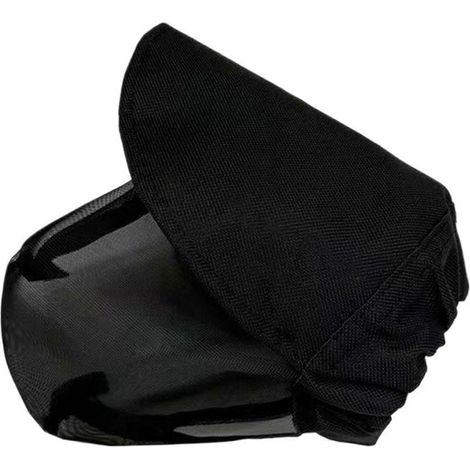 Muselière pour chiens de petite, moyenne et grande taille, en maille respirante anti-morsure, anti-aboiements et anti-fouilles, douce et ajustable, avec pantalon intégré et coussin rembourré noir. (1/5)
