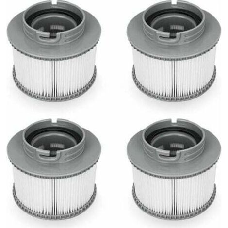 Filtre de rechange pour pompe à cartouche filtrante MSPA FD2089 pour piscines, spas et jacuzzis (paquet de 4) (1/4)