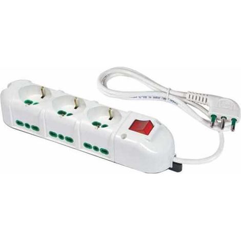 Enchufe múltiple 6X2Pu 3Xsk Lat Int 42122 Fme