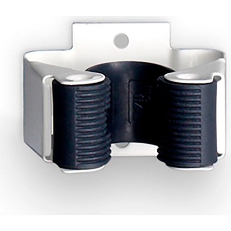 Colgador escobas adhesivo blanco 2055-2-000 (blister 2 unid.) inofix (1/10)